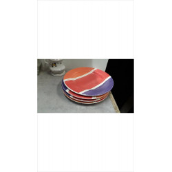 ASSIETTES DESSERT HABITAT X4 