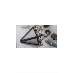 LUSTRE FER VERRE 
