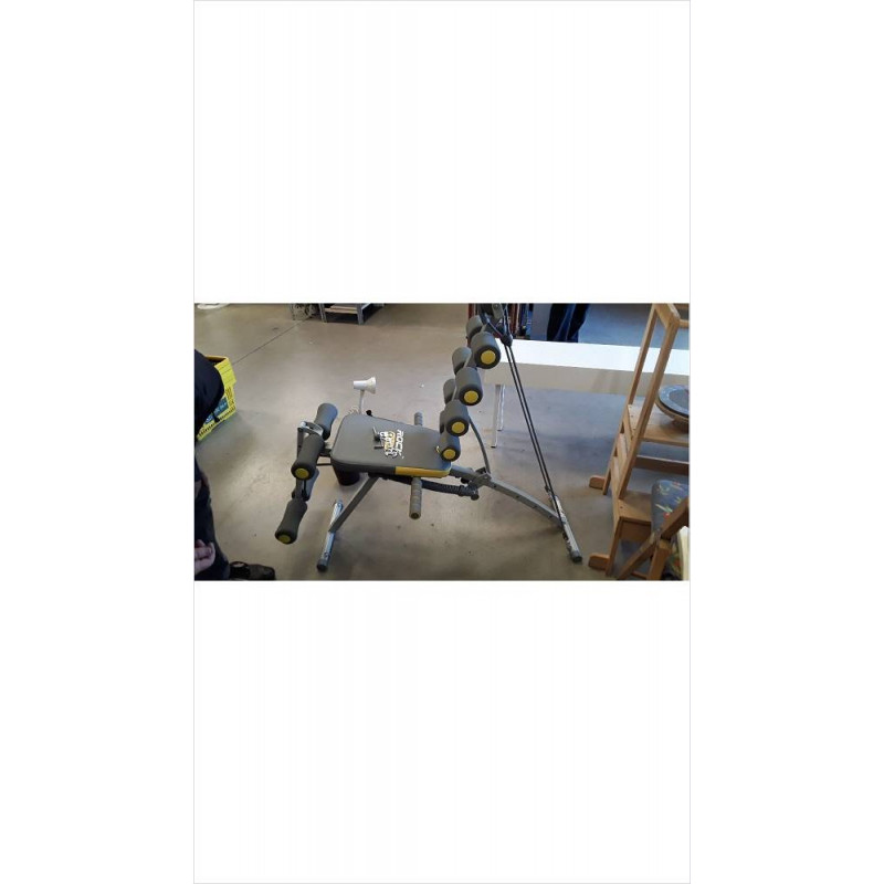 BANC DE MUSCU AVEC ELASTIQUE ROCK GYM