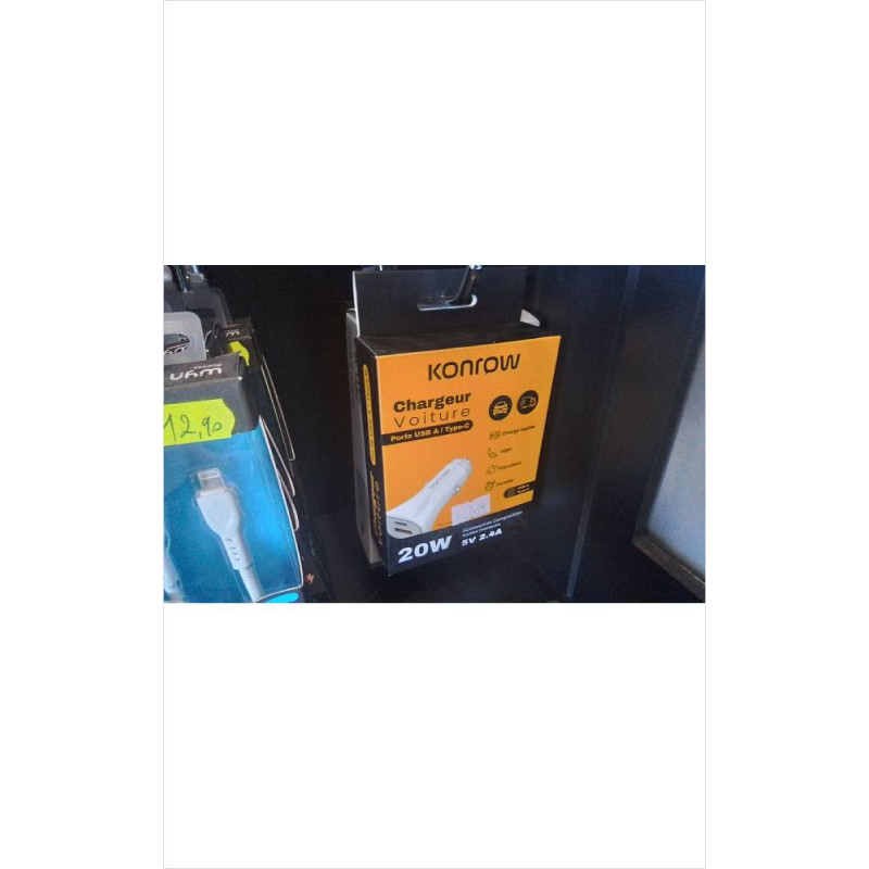 CHARGEUR VOITURE USB A