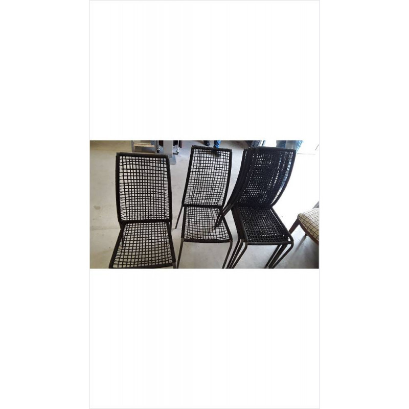 CHAISE RESINE TRESSÉ 