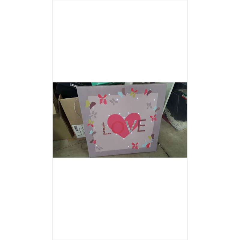 TOILE LOVE LUMINEUSE