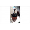PIED DE LAMPE MARRON ET NOIR 