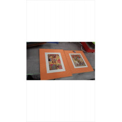 CADRE ORANGE 