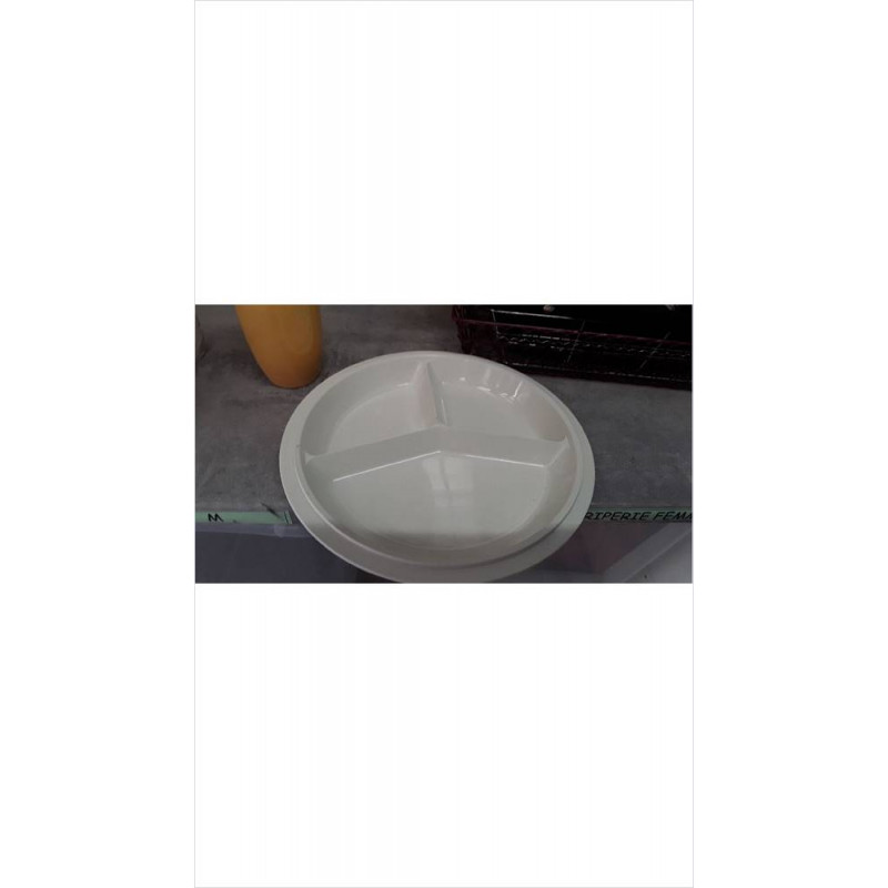 PLAT A COMPARTIMENTS PLASTIQUE 