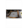 PLATEAU CARRE VERRE  GM DORE