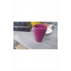 CACHE POT ROSE 
