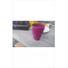CACHE POT ROSE 