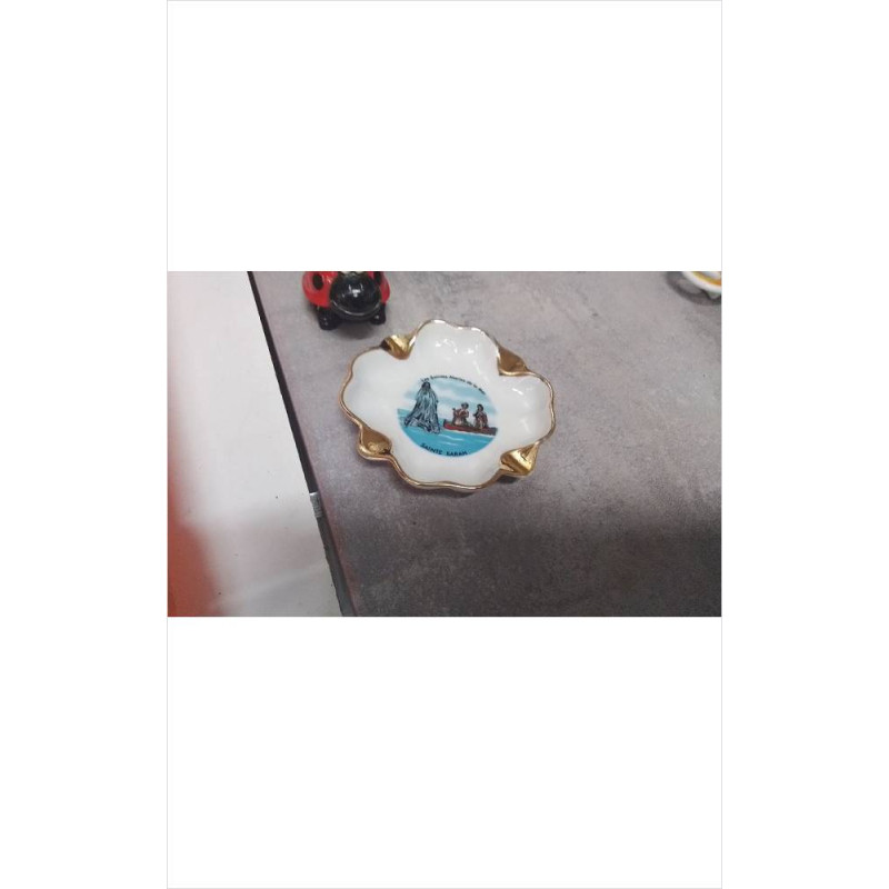CENDRIER PORCELAINE 