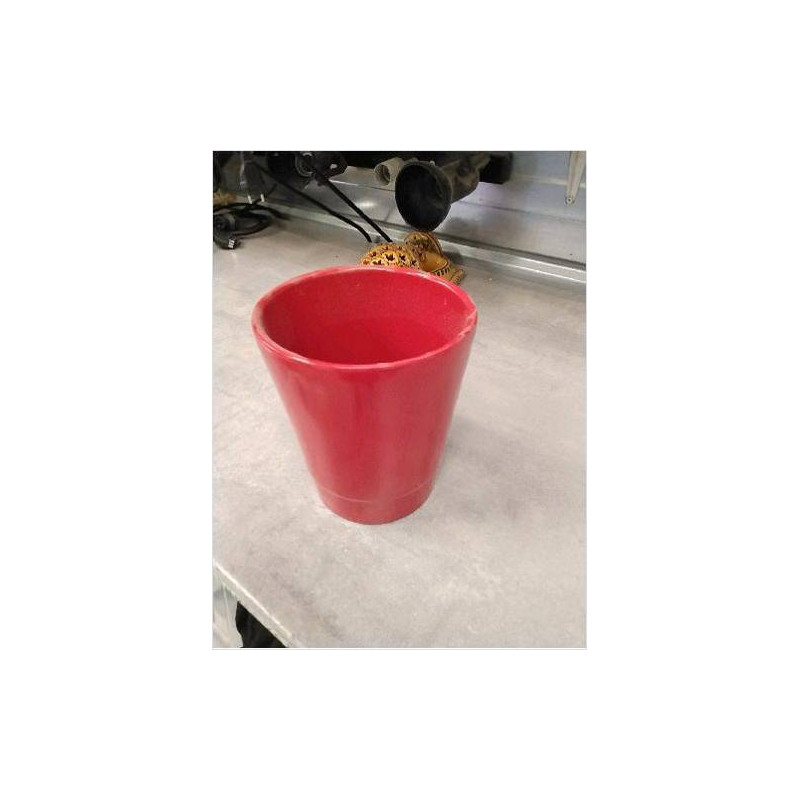 CACHE POT ROUGE 