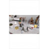 FLUTES VERRE ETAIN X2 