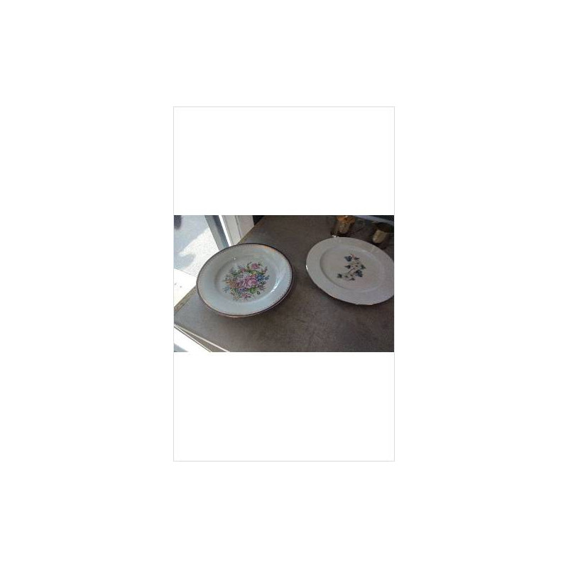 PLAT ROND LIMOGES 