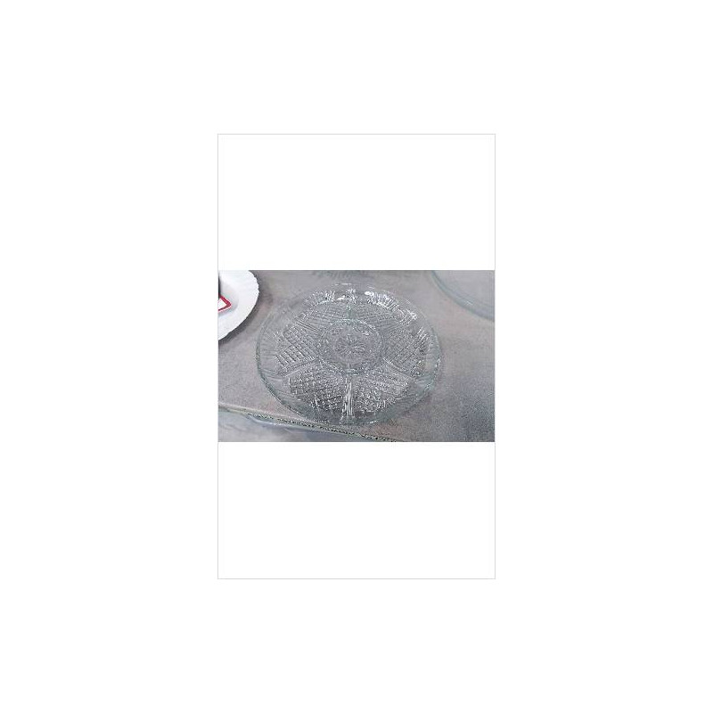 PLAT A COMPARTIMENTS EN VERRE 
