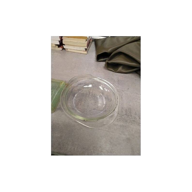 PLAT ROND VERRE PM