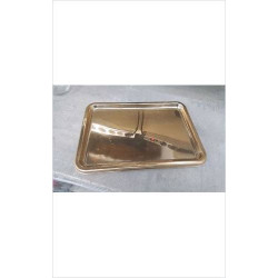 PLATEAU PLASTIQUE DORE 