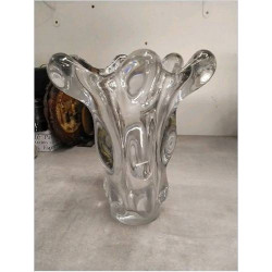 VASE  GIRAFE CRISTAL ART...