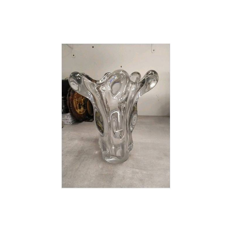 VASE  GIRAFE CRISTAL ART VANNES  H.27CM