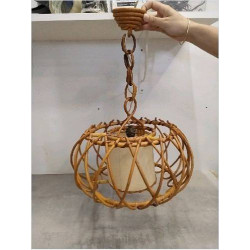 LUSTRE EN ROTIN LOUIS...
