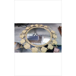MIROIR ROND METAL EN L’ETAT 
