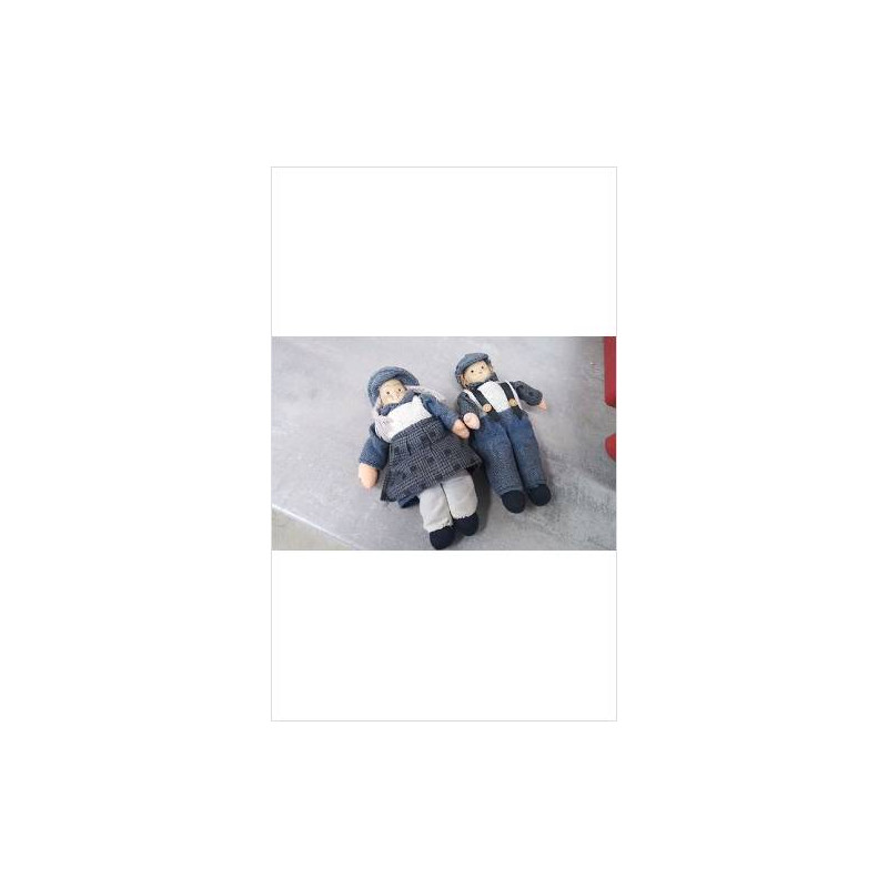 PERSONNAGES TISSU X2 