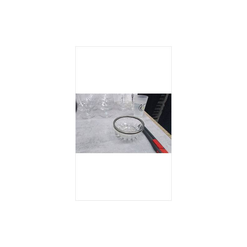 COUPELLE FER VERRE 