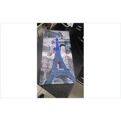 TOILE TOUR EIFFEL LUMINEUSE