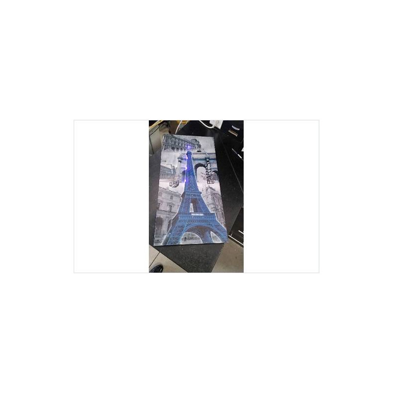 TOILE TOUR EIFFEL LUMINEUSE