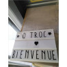 CADRE LUMINEUX MESSAGE