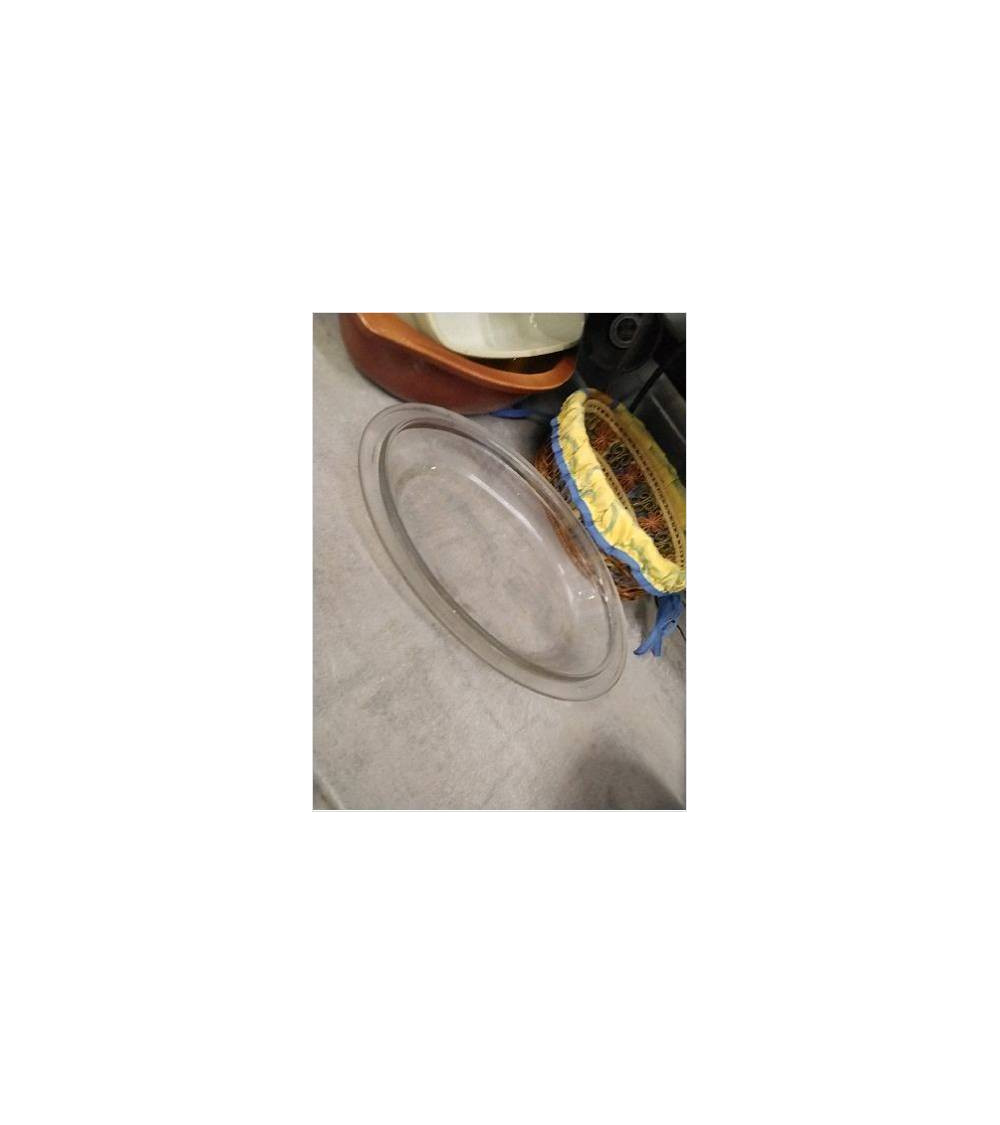 PLAT OVALE VERRE 