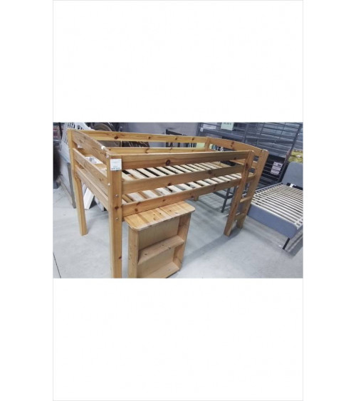 LIT MI HAUTEUR PIN 90X190 +...