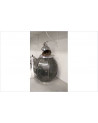 LUSTRE VERRE FUME ANNEES 70 