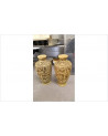 VASE ASIATIQUE RESINE