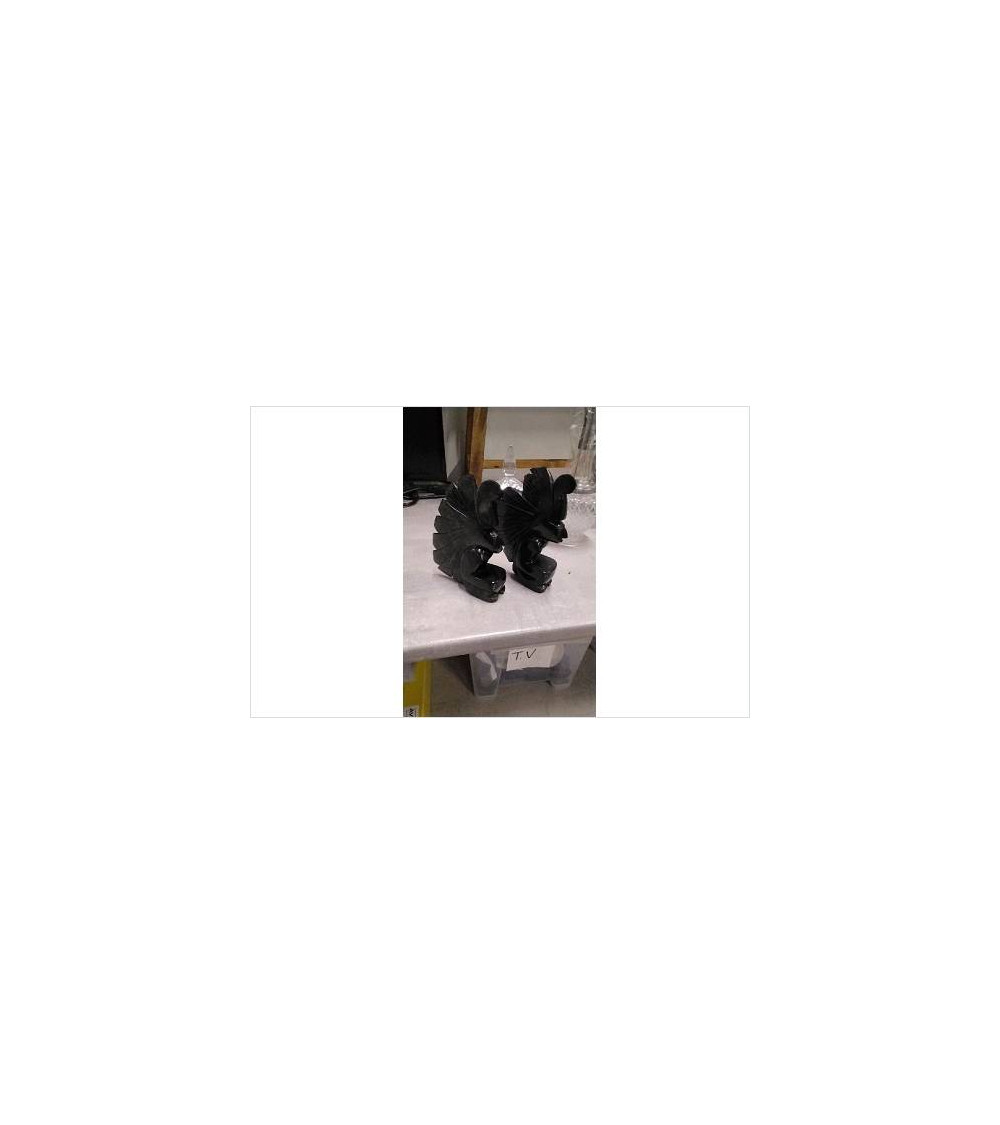 FIGURINES OBSIDIENNE LA PAIRE EN LETAT 