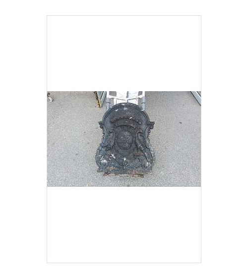 DECO PLAQUE FONTE CHEMINEE