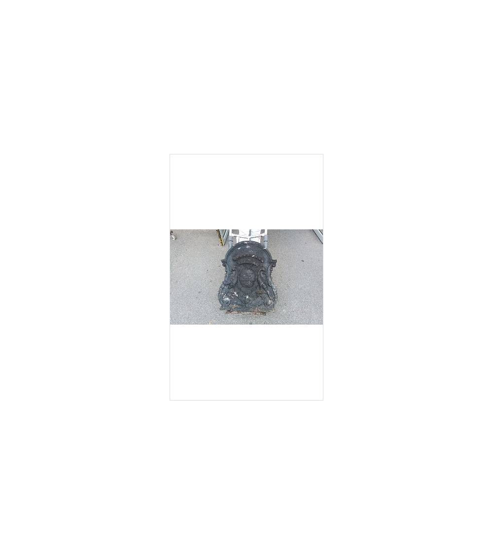 DECO PLAQUE FONTE CHEMINEE