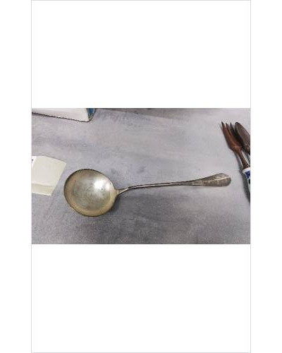 LOUCHE METAL ARGENTE