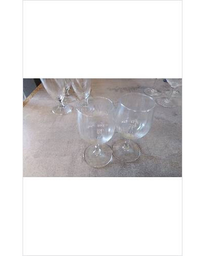 VERRE A PIED X2