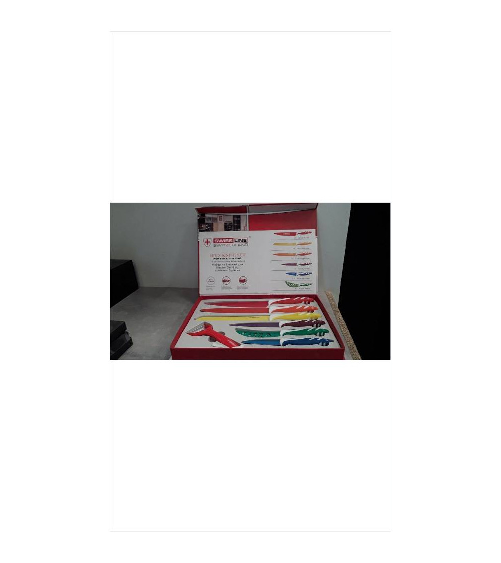 COUTEAU CERAMIQUE SWISSLINE LE LOT