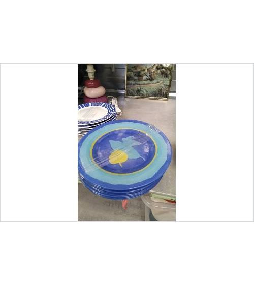 ASSIETTE FEUILLES LE LOT