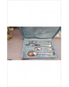 COUVERTS METAL ARGENTE 