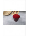 PHOTOPHORE VERRE ROUGE 