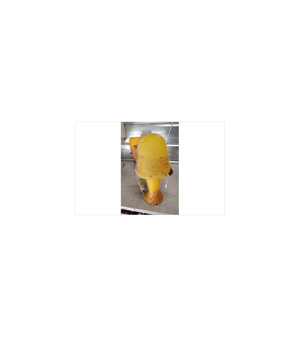 LAMPE CHAMPIGNON PATE DE VERRE