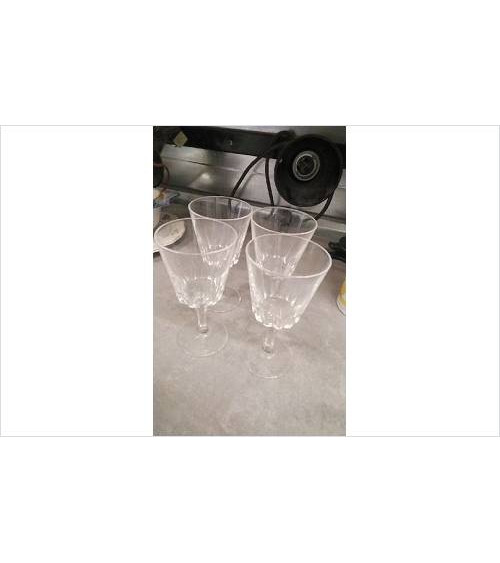 VERRES A PIED X4