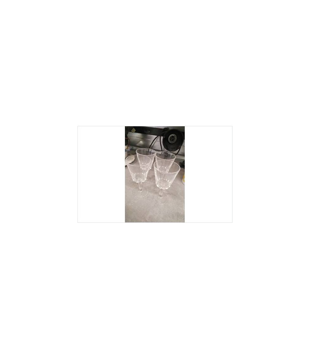VERRES A PIED X4