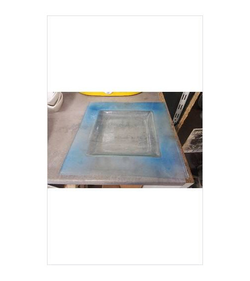 PLAT CREUX VERRE CARRE