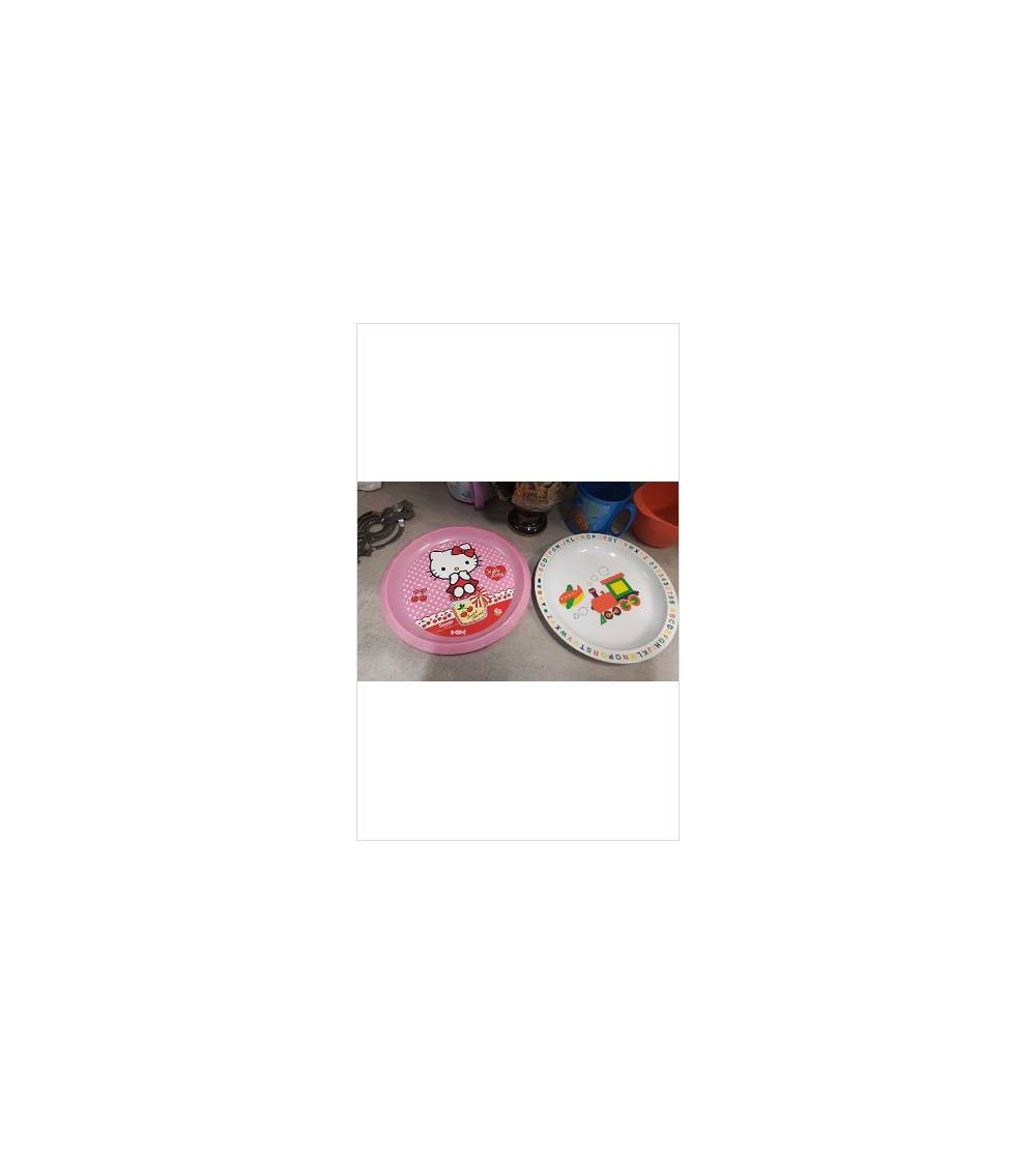 ASSIETTE PLASTIQUE ENFANT
