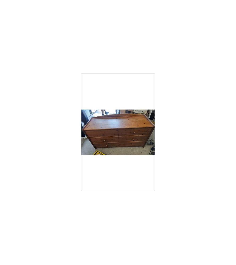 COMMODE 6 TIROIRS 