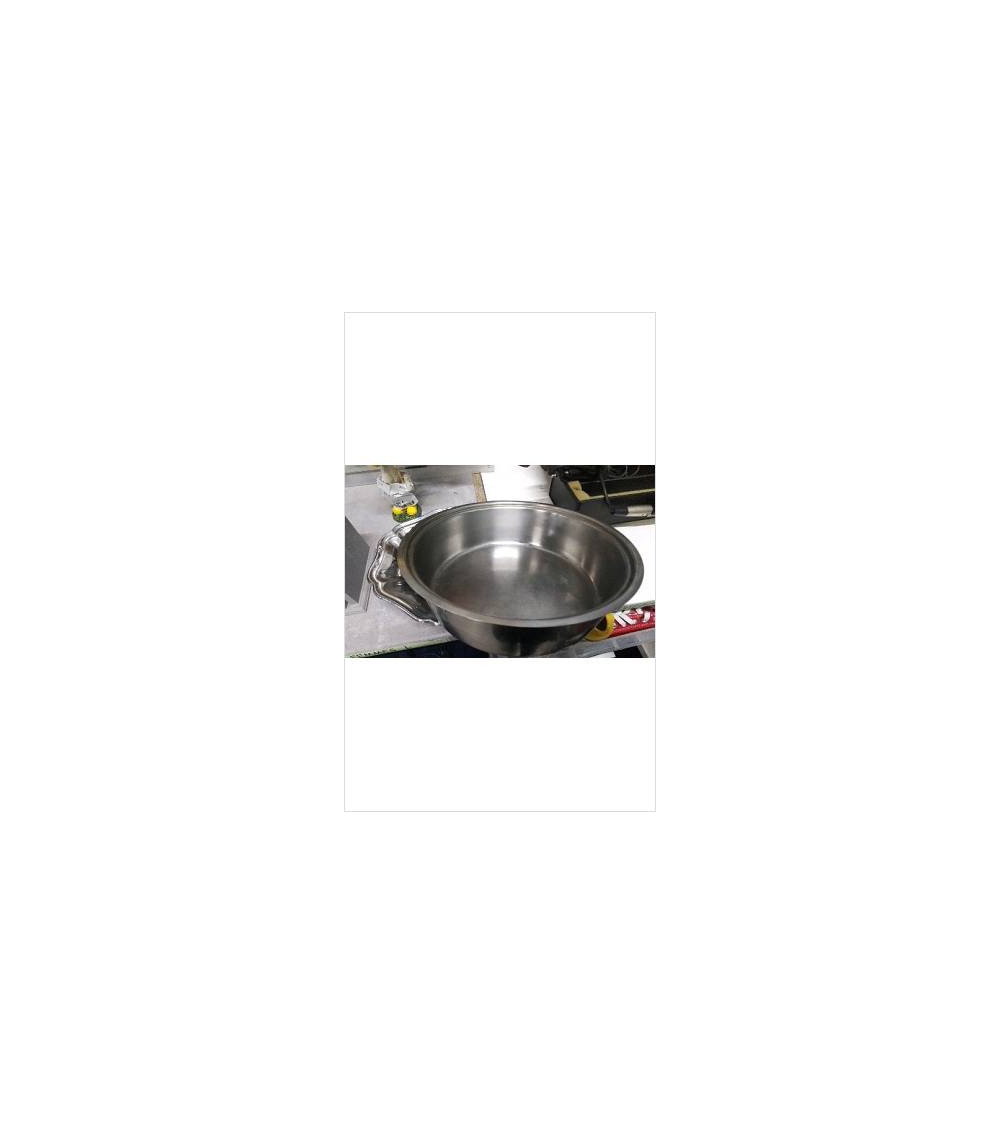PLAT CREUX ROND INOX 