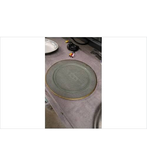 PLAT ROND VERRE 