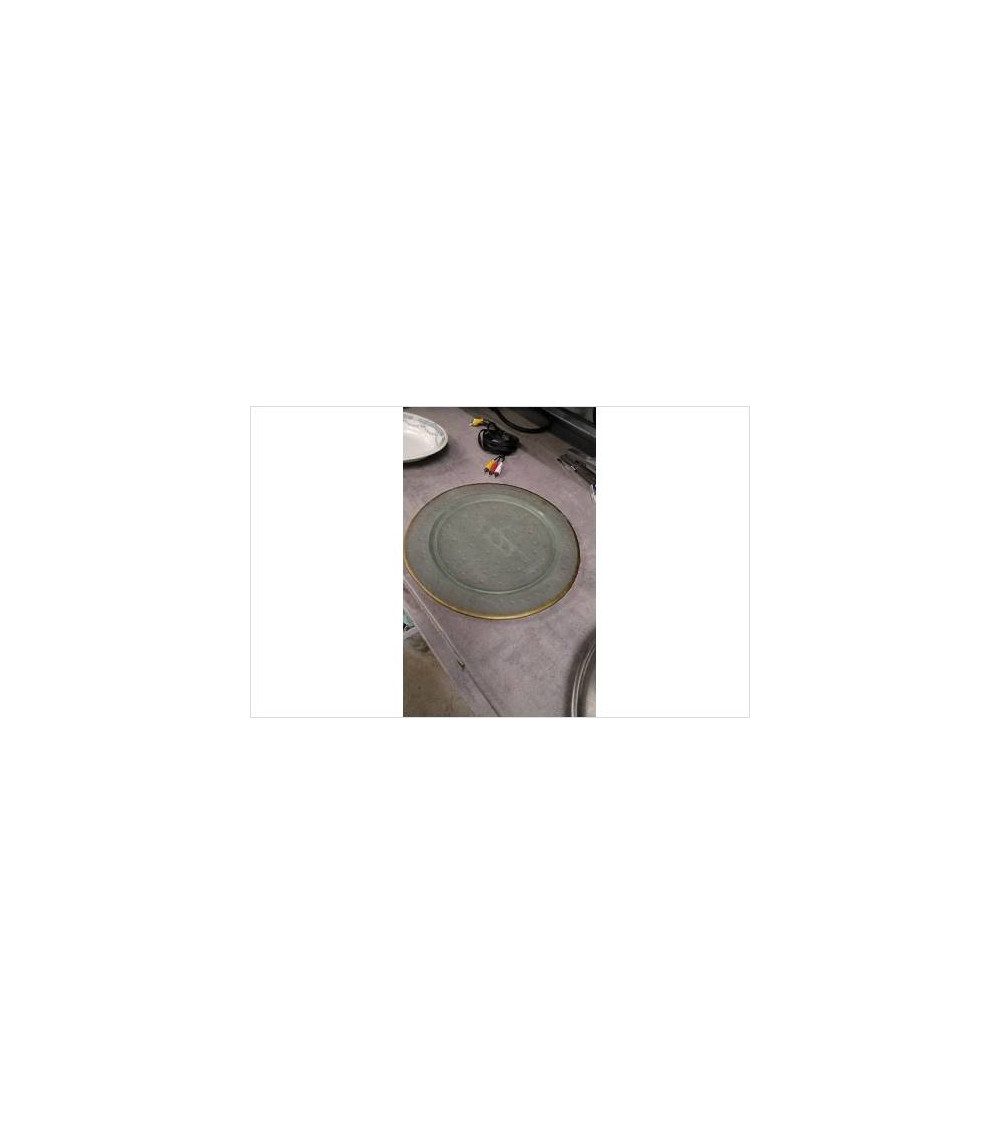 PLAT ROND VERRE 
